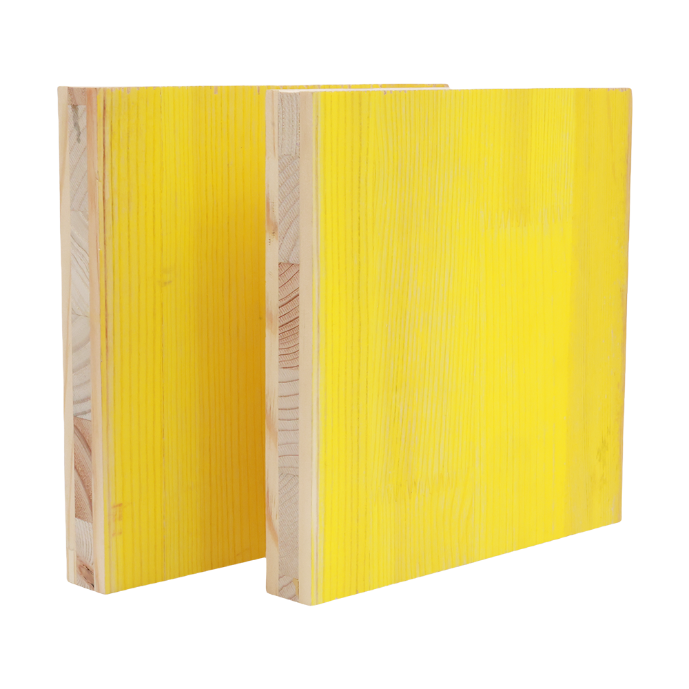 Yellow three layer board