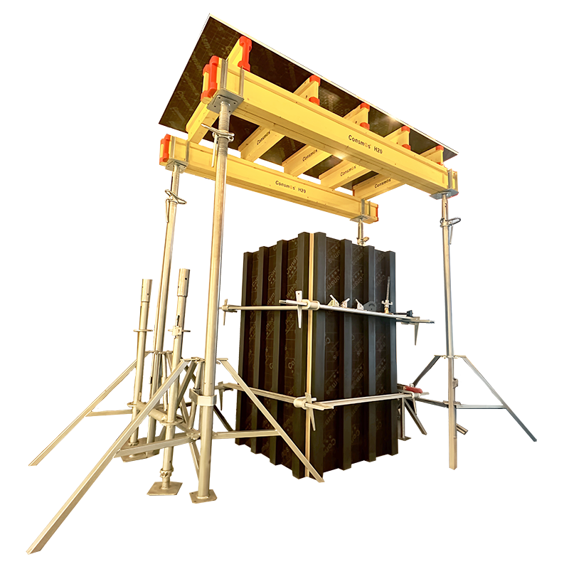 Middle Eastern steel support