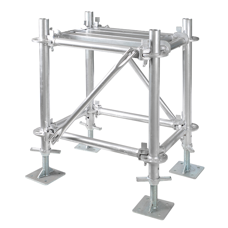 Coil buckle steel pipe support