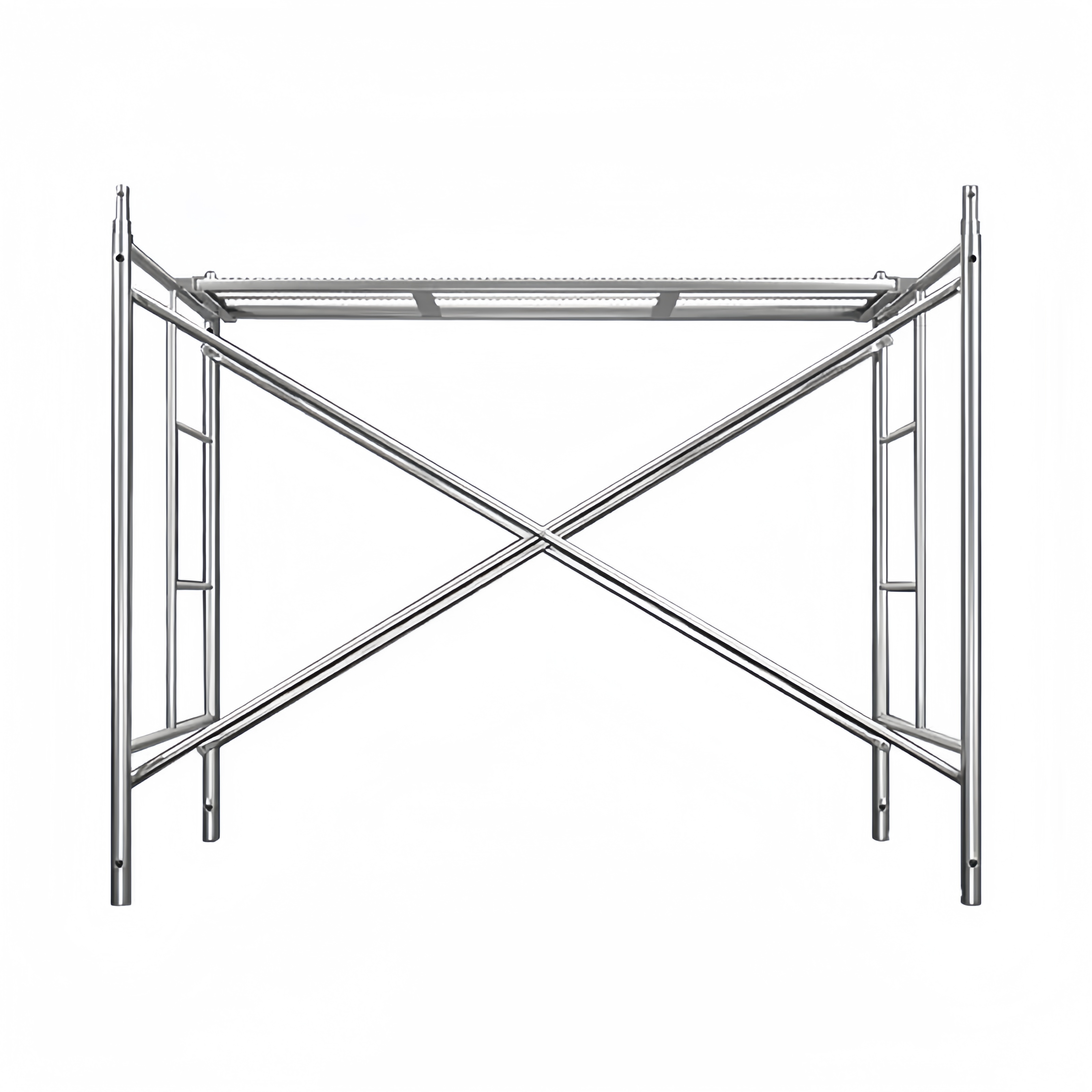 Portal trapezoidal scaffold